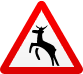 Что означает знак оленя. Знак 1.27. Дикие животные. Знак осторожно Дикие звери. Дорожный знак Дикие животные. Дорожный знак олень.